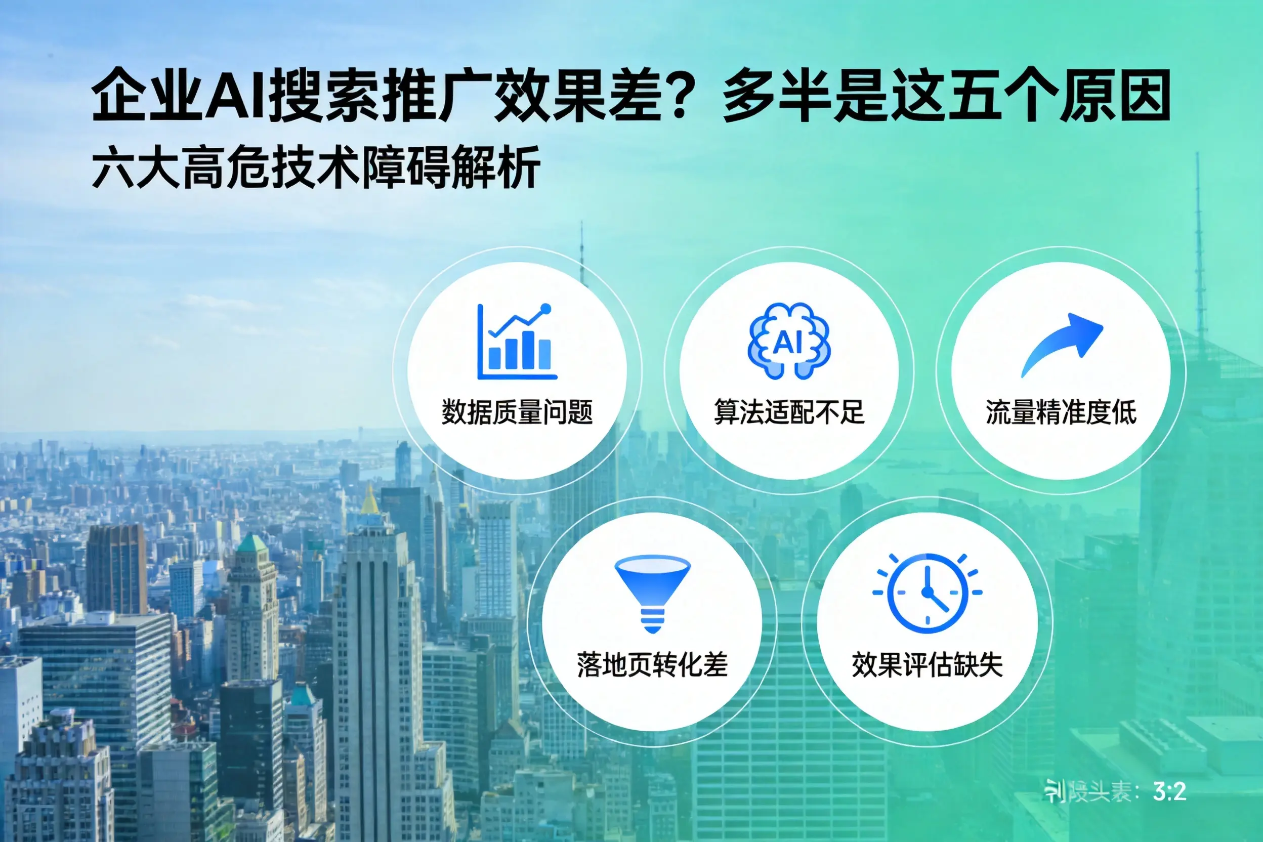 城口企业AI搜索推广效果差？多半是这五个原因
